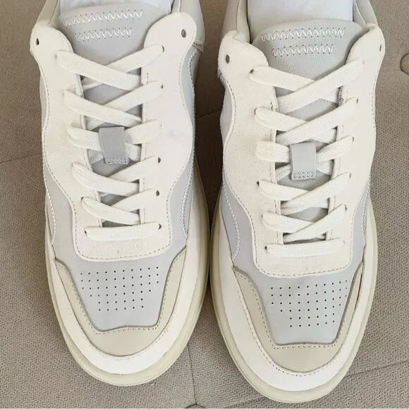 FINAL PRICE! Dolce Vita Adella Sneakers Off White Leather Shoes 9 NEW IN BOX