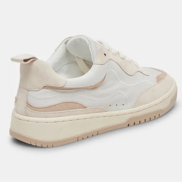FINAL PRICE! Dolce Vita Adella Sneakers Off White Leather Shoes 9 NEW IN BOX