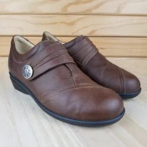 Finn Comfort GALWAY Clog Loafer Shoes Monk Strap Hook &amp; Loop Made in Germany