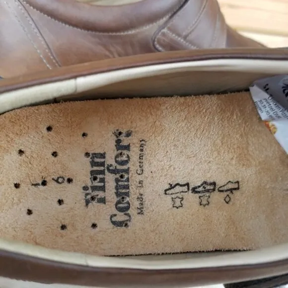 Finn Comfort GALWAY Clog Loafer Shoes Monk Strap Hook &amp; Loop Made in Germany