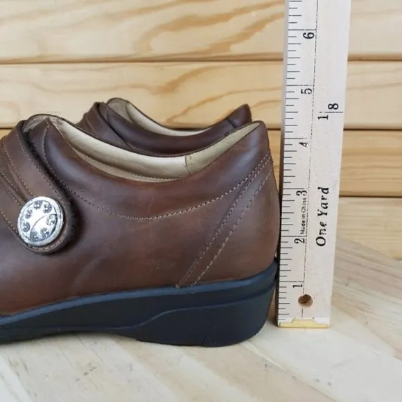 Finn Comfort GALWAY Clog Loafer Shoes Monk Strap Hook &amp; Loop Made in Germany