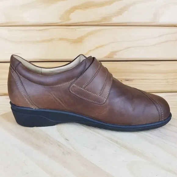 Finn Comfort GALWAY Clog Loafer Shoes Monk Strap Hook &amp; Loop Made in Germany