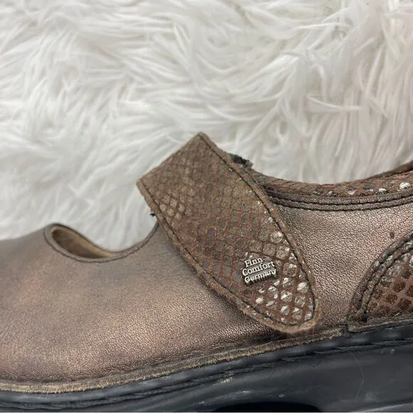 Finn Comfort Laval Leather MaryJane Shoes