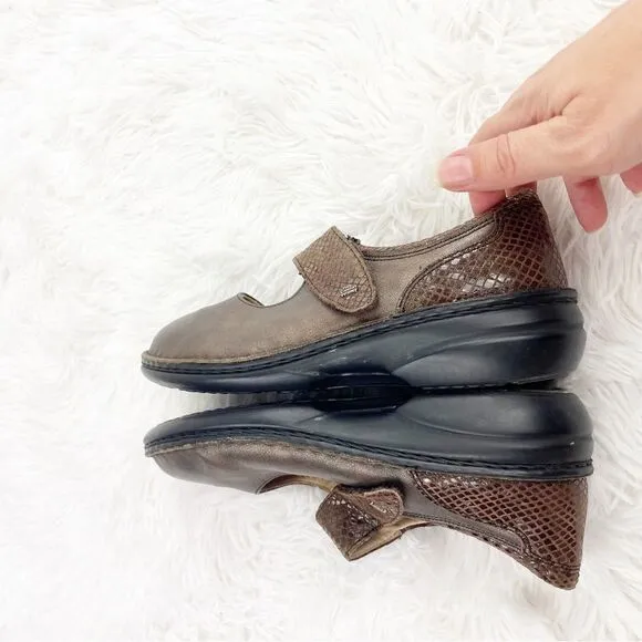Finn Comfort Laval Leather MaryJane Shoes
