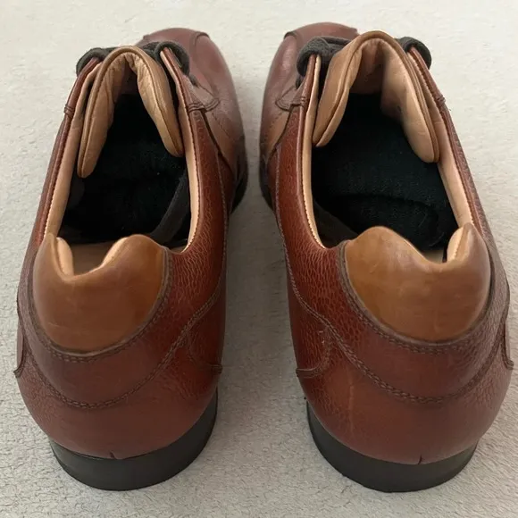 Finsbury “Sport City” Golf Oxfords Shoes-Brown Leather-Men's 10-RARE-NEW