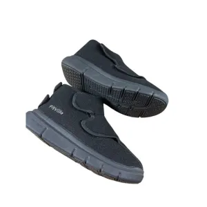 FitVille Boots Mens 9 Black Wide Width Neuropathy Plantar Diabetic Shoes New