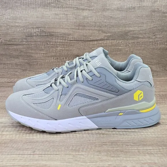 FitVille Rebound Core Men's Size 13 Extra Wide Gray Walking Shoes NEW