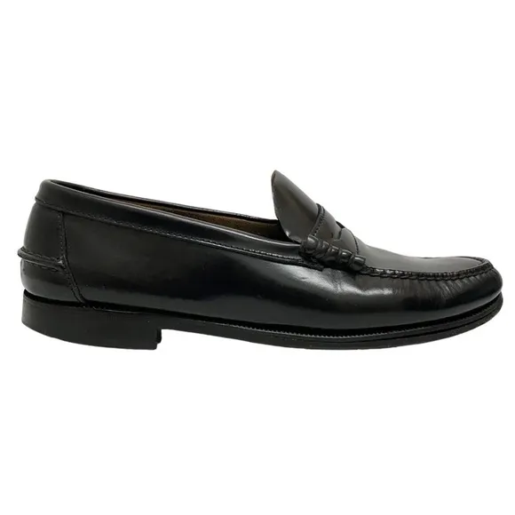 Florsheim black slip on penny loafers shoes men’s 10.5 D