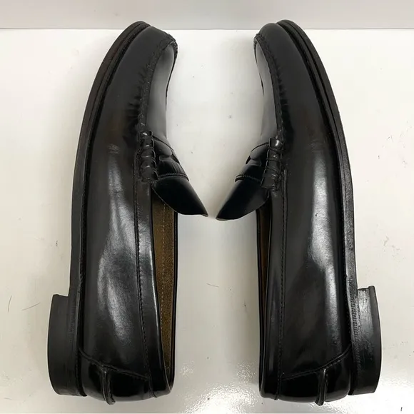 Florsheim black slip on penny loafers shoes men’s 10.5 D