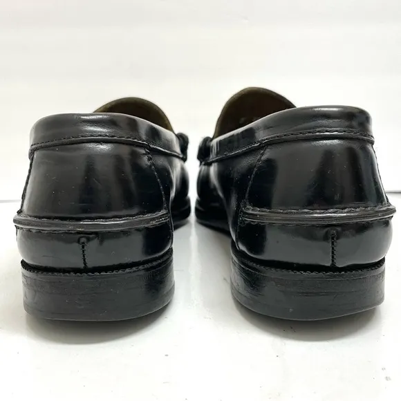 Florsheim black slip on penny loafers shoes men’s 10.5 D