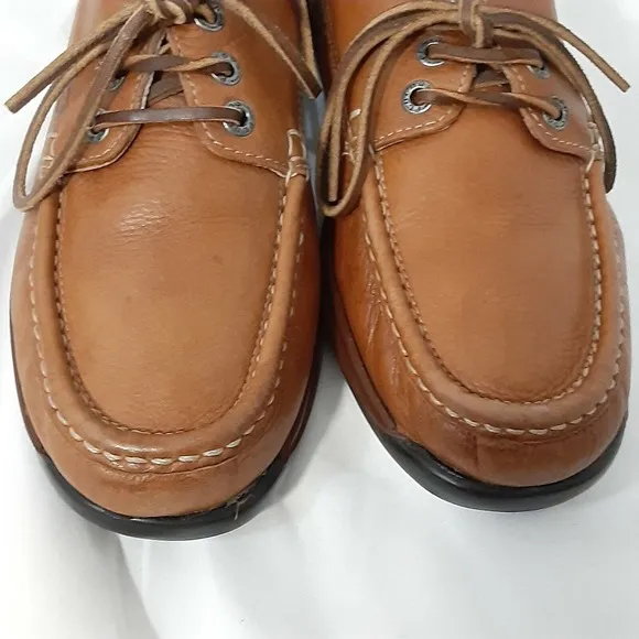 Fluchos Los Pura Sangre Hand Sewn Loafers Boat Shoes Men's Size 43 / US Size 10