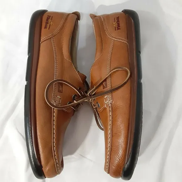 Fluchos Los Pura Sangre Hand Sewn Loafers Boat Shoes Men's Size 43 / US Size 10