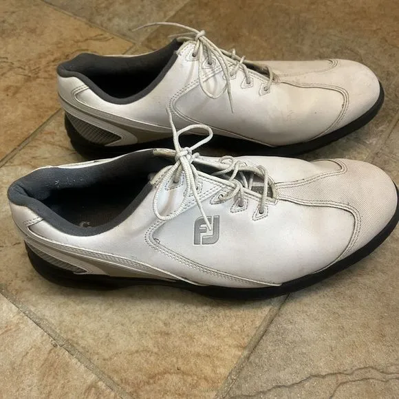 Footjoy 12 Men’a Golf Shoes Sport White *some wear