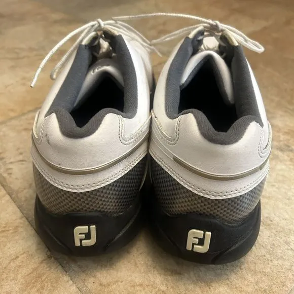 Footjoy 12 Men’a Golf Shoes Sport White *some wear