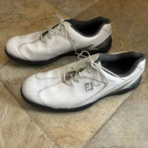 Footjoy 12 Men’a Golf Shoes Sport White *some wear
