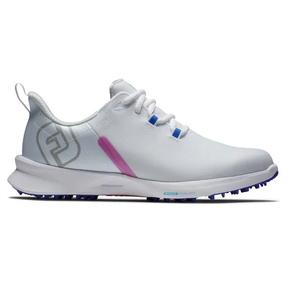 FootJoy Fuel Sport 90127 Sneaker Women's White Pink Spikeless Golf Shoes TF4154