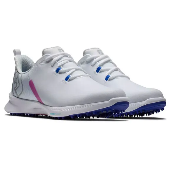 FootJoy Fuel Sport 90127 Sneaker Women's White Pink Spikeless Golf Shoes TF4154