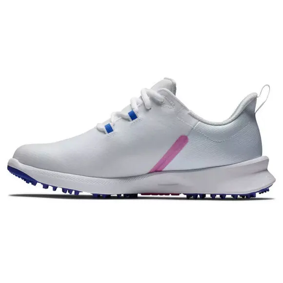 FootJoy Fuel Sport 90127 Sneaker Women's White Pink Spikeless Golf Shoes TF4154