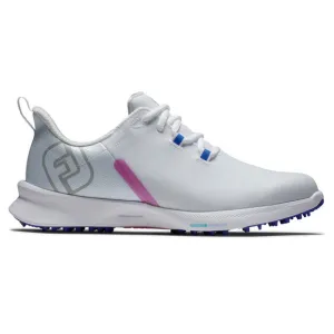 FootJoy Fuel Sport 90127 Sneaker Women's White Pink Spikeless Golf Shoes TF4154