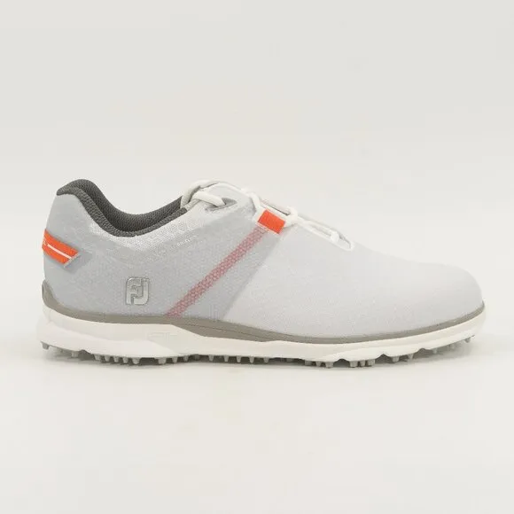 FootJoy Men's Pro SL Sport 53853 White / Orange 53853 Golf Cleats size 9