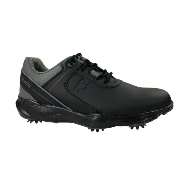 Footjoy Sport LT Golf Shoes Mens Size 8 M 58085 Black Gray NEW