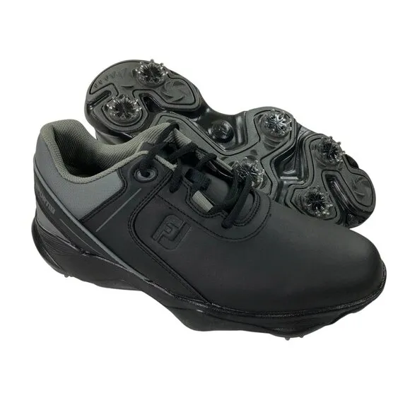 Footjoy Sport LT Golf Shoes Mens Size 8 M 58085 Black Gray NEW