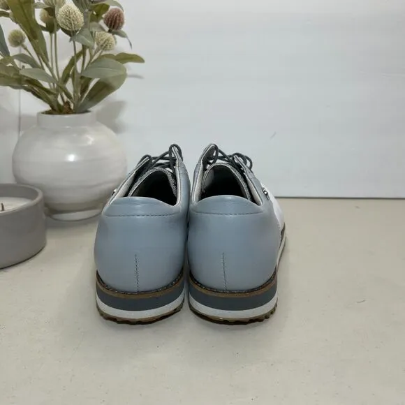 FootJoy Sport Retro Kiltie Spikeless Golf Shoes Leather 92395 Women's US 8 M