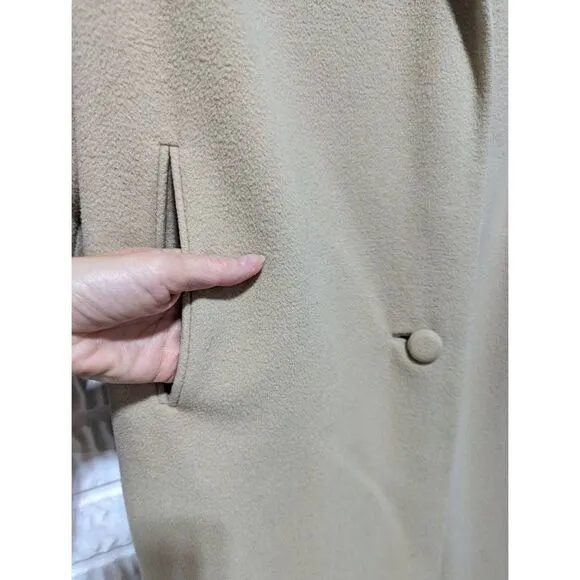 Forstman Velkara fashion by William &amp; Karofsky Vintage Wool Coat Mink Collar
