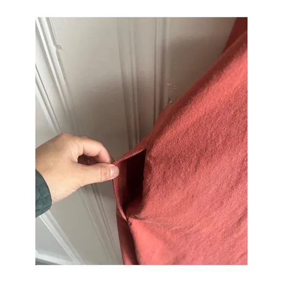 FP Beach sleeveless dress size coral, red  med
