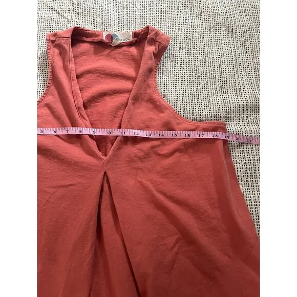 FP Beach sleeveless dress size coral, red  med