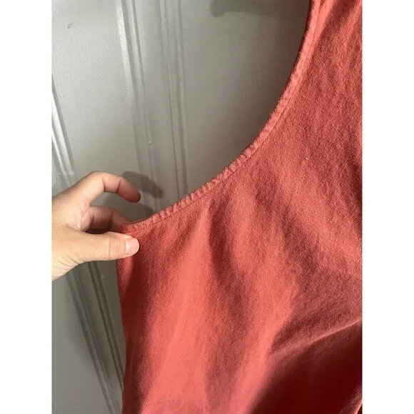 FP Beach sleeveless dress size coral, red  med