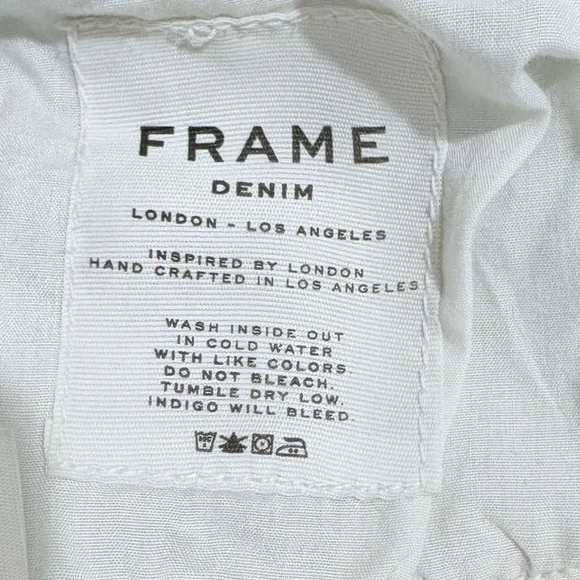 Frame Jeans Le Skinny de Jeanne Degradable in Handcrafted Destruct 30