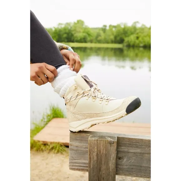 Free People FP Movement x Danner Adrika Etched Hiker Boots Buttercream