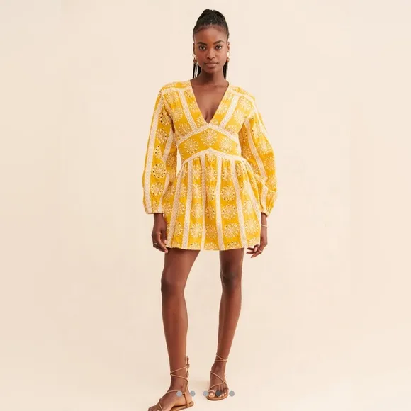 Free People Harni Alexia Mini Dress Size M