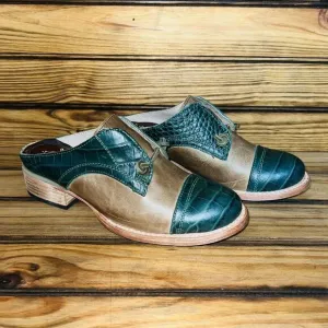 Freebird by Steven Malena Size 6 Leather Clogs Mules Slip On Shoes Oxfords NEW