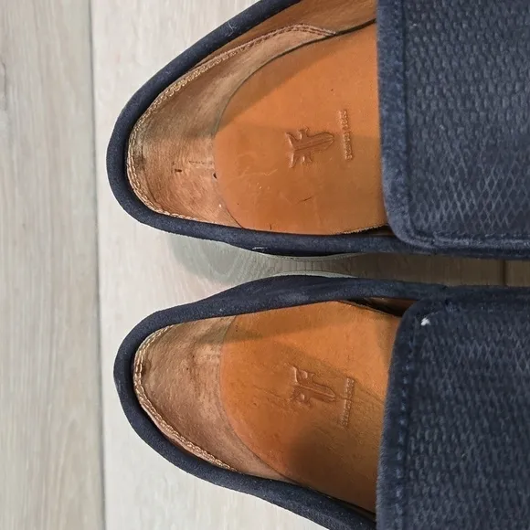 Frye Mens Brett Loafer Ankle Slip on shoes sz 9.5