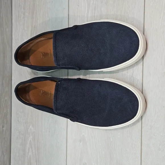 Frye Mens Brett Loafer Ankle Slip on shoes sz 9.5