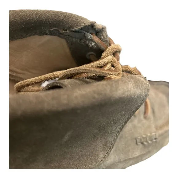 Frye Quincy Chukka Brown Suede Leather Laced BoatDeck Boots shoes Sz 7 M