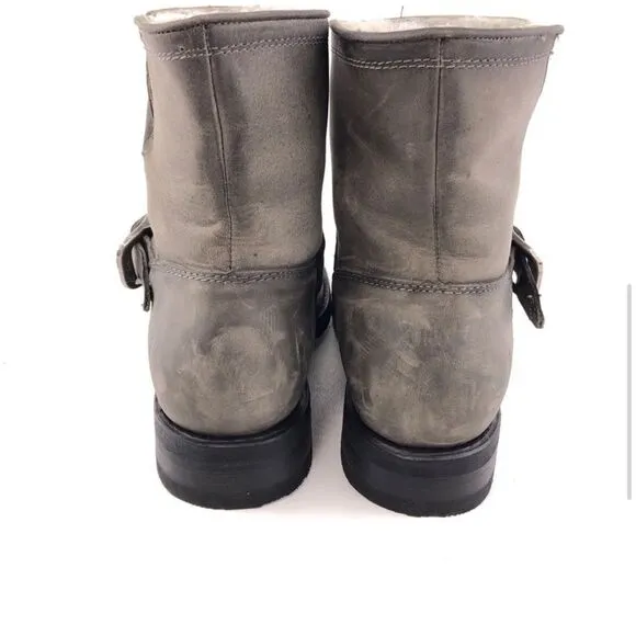 Frye Veronica Boot Color Gray like new.