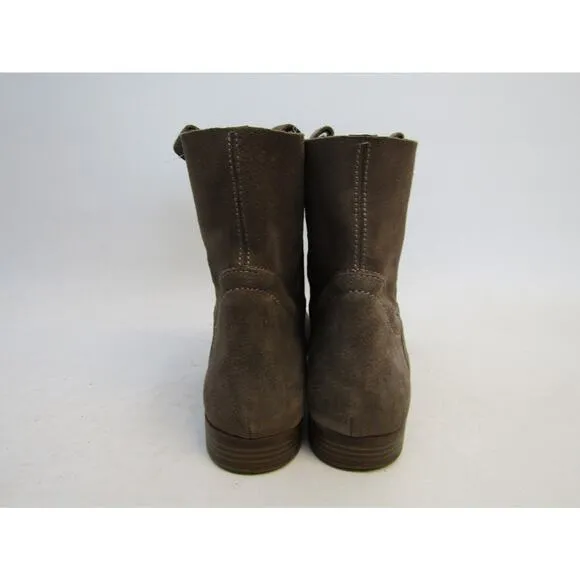FRYE Womens Size 11 M Brown Suede Ankle Fashion Boots Bootie