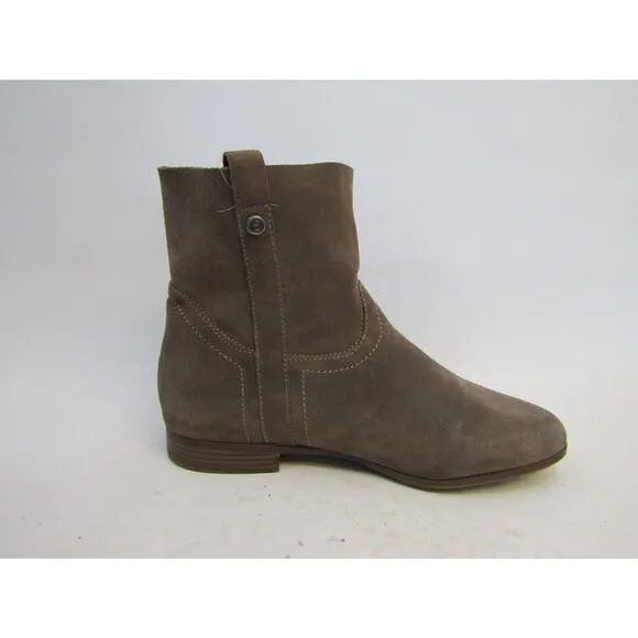 FRYE Womens Size 11 M Brown Suede Ankle Fashion Boots Bootie