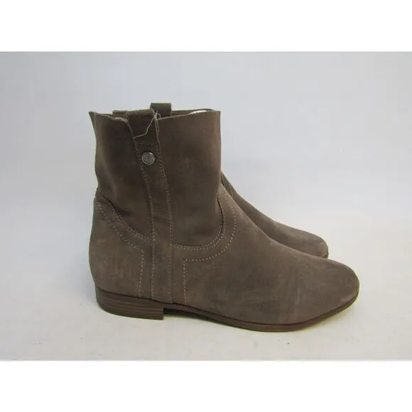 FRYE Womens Size 11 M Brown Suede Ankle Fashion Boots Bootie