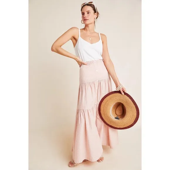 Frye x Anthropologie Elspeth Maxi Skirt