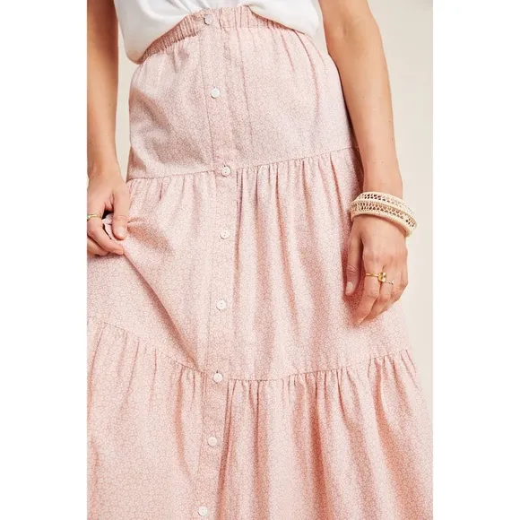 Frye x Anthropologie Elspeth Maxi Skirt