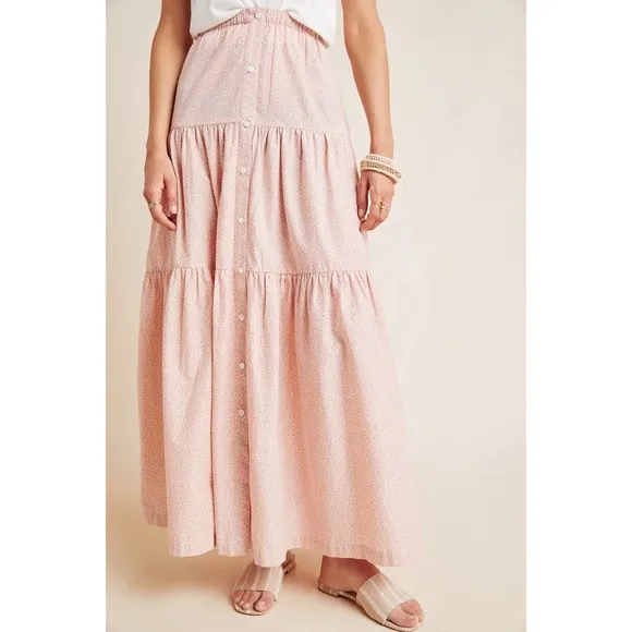 Frye x Anthropologie Elspeth Maxi Skirt