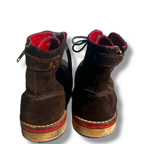 Full leather Y2K chocolate suede men’s European chukka boots European 44 Sz 11