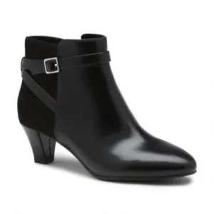 G H Bass &amp; Co. Ankle Boot Size 8.5 Black Heeled Small Heel Pointed Toe Bootie