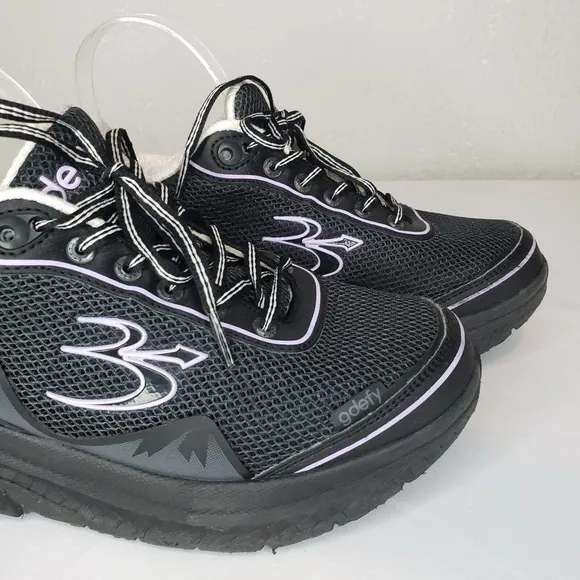 GDefy Gravity Womens Size 9 Defyer Black Purple Walking Shoes Sneakers