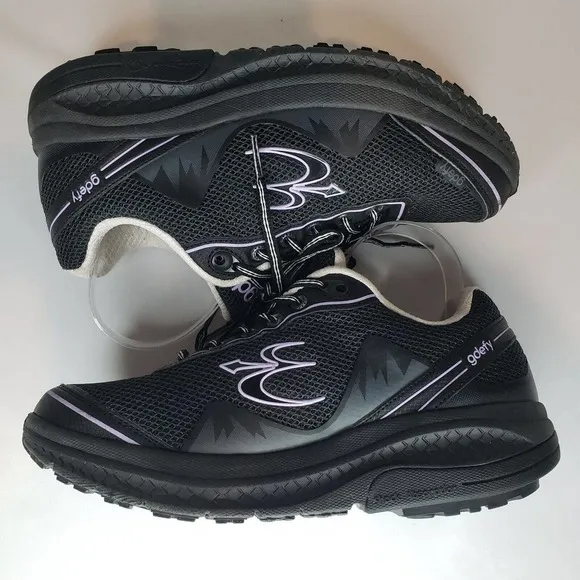 GDefy Gravity Womens Size 9 Defyer Black Purple Walking Shoes Sneakers