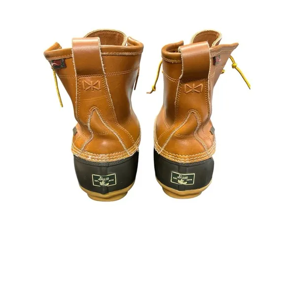 G.H. Bass &amp; Co. Mallard Men's Classic Duck Waterproof Boots • Size 11 M